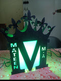 Custom LED Crown Name Light