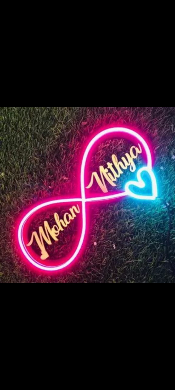 Customized Neon Name Signs