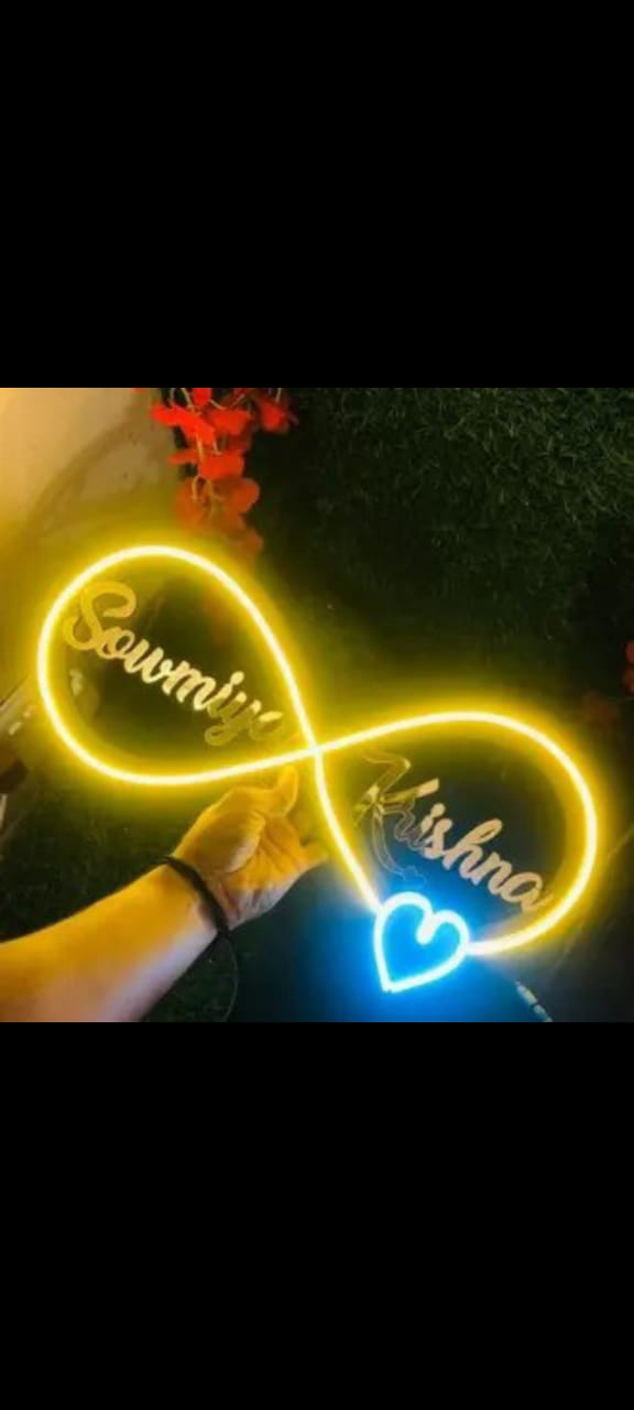 Customized Neon Name Sign