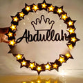 Customized Star Name Wall Hanging
