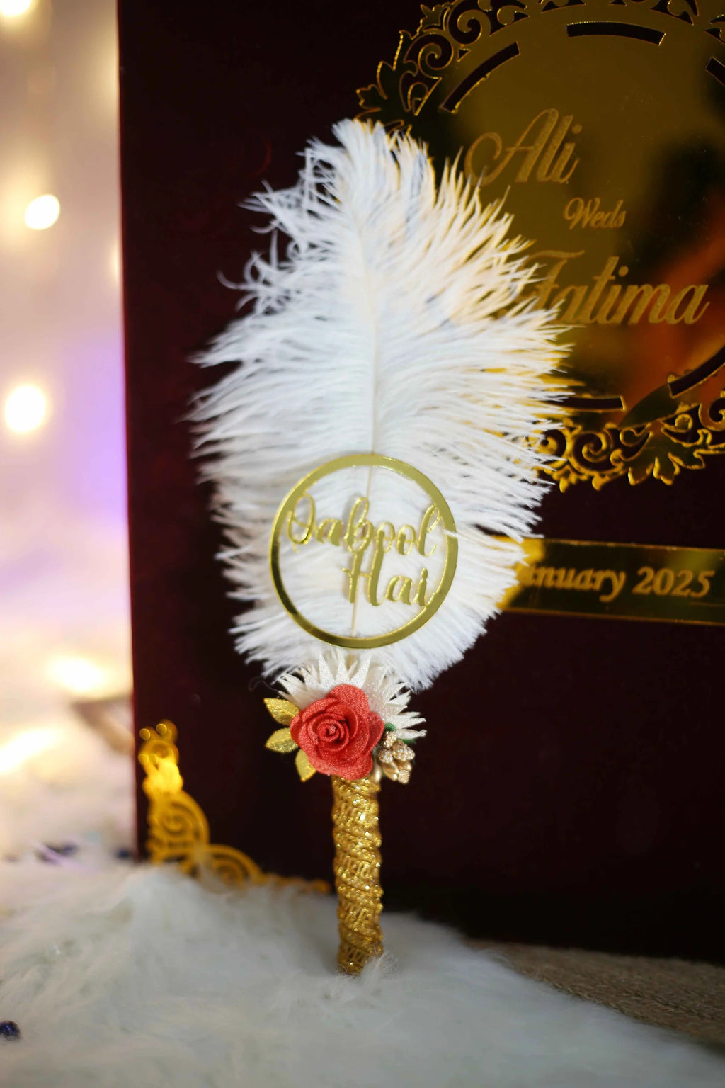 "Qabool Hai" Wedding Fan