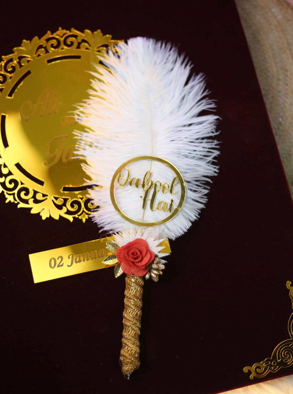 "Qabool Hai" Wedding Fan